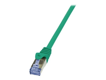 LOGILINK CQ3035S LOGILINK Patchcord Cat.6A 10G S/FTP PIMF PrimeLine 1m zielony