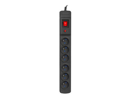 ARMAC M6/45/CZ Armac Listwa Zasilająca MULTI M6 (6 GNIAZD) 4.5m czarna