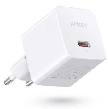PA-Y20S White Mini ładowarka sieciowa 1xUSB-C 20W PD Power Delivery