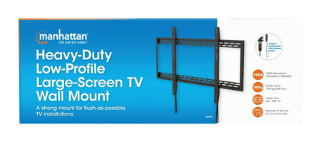 Uchwyt ścienny do TV 60-100cali LED/LCD 100kg slim 32mm