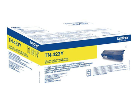BROTHER TN423Y Toner Brother TN423 yellow 4000str HL-L8260CDW/HL-L8360CDW/DCP-L8410CDW