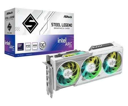Karta graficzna B580 STEEL LEGEND 12GB OC GDDR6 192bit 3DP/HDMI 