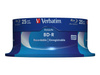 VERBATIM 43837 BluRay BD-R Single layer DATALIFE VerbatimSpindle 25 25GB 6x