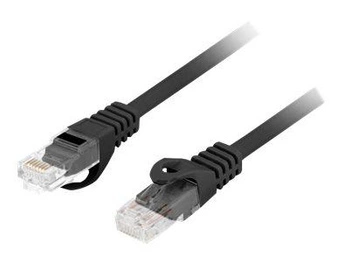 LANBERG Patchcord kat.6 UTP LSZH CU 5m czarny Fluke passed