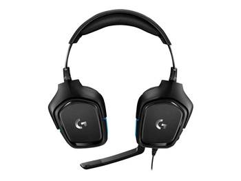 LOGITECH Gaming Headset G432 Headset 7.1 channel full size wired USB 3.5 mm jack black