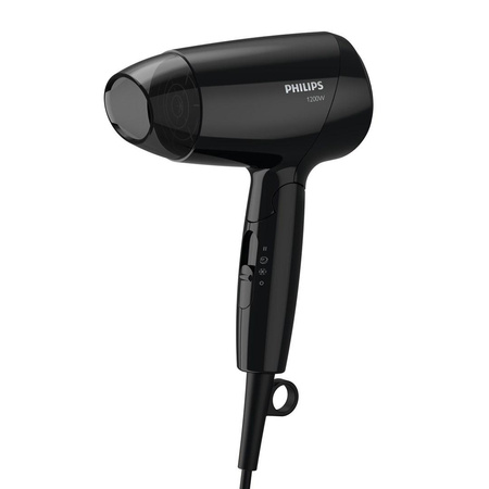 Suszarka do włosów Philips EssentialCare BHC010/10 (1200W; kolor czarny)