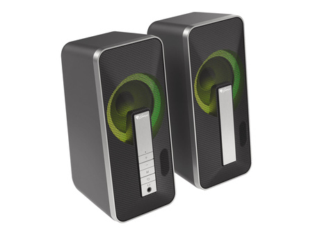 NATEC Genesis computer speakers 2.0 Helium 100BT RGB USB