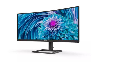 Monitor Philips 34" 346E2CUAE/00 IPS HDMI DP 4xUSB 3.2 1xUSB-C głośniki