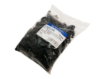 LOGILINK MP0006 LOGILINK - Osłonki wtyku RJ45, czarne - 100szt.