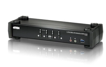 Przełącznik4 portowy  USB 3.0 4K DP KVMP Switch CS1924-AT-G