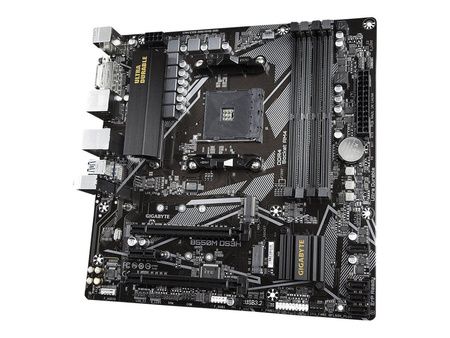 GIGABYTE B550M DS3H AM4 DDR4 2xM.2 4xSATA DVI-D HDMI mATX MB