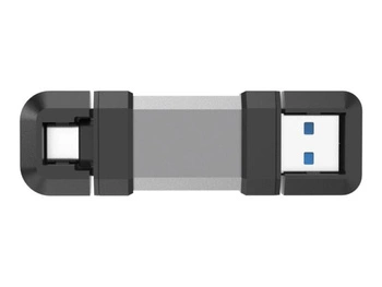 SILICON POWER Pendrive C51 64GB USB-A USB-C 120MB/s Silver