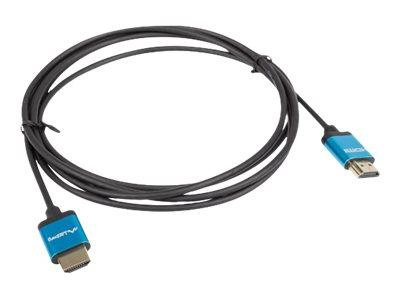 LANBERG HDMI M/M v2.0 cable 1m black 4K slim