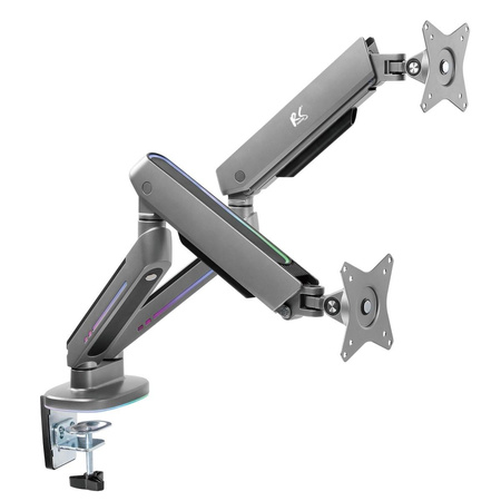 Uchwyt na dwa monitory gamingowy NanoRS RS166 
