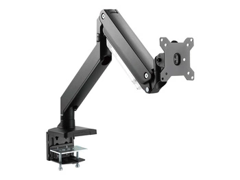 DIGITUS Single Gas Spring Monitor Desk Mount 35inch 15kg max black