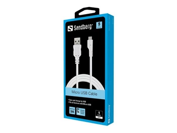 SANDBERG 440-33 Sandberg kabel Micro USB Sync & Charge 1m