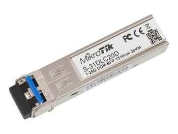 MIKROTIK S-85DLC05D SFP Module 1.25Gb/s LC/UPC 850nm 550m Multimode
