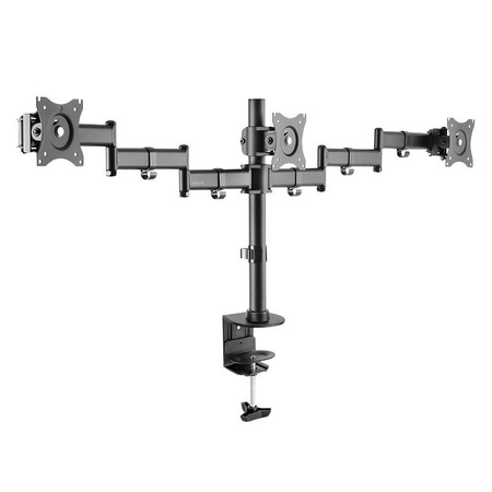 LOGILINK BP0050 LOGILINK - Potrójny uchwyt do monitorów, na biurko, 13-27, max. 8 kg
