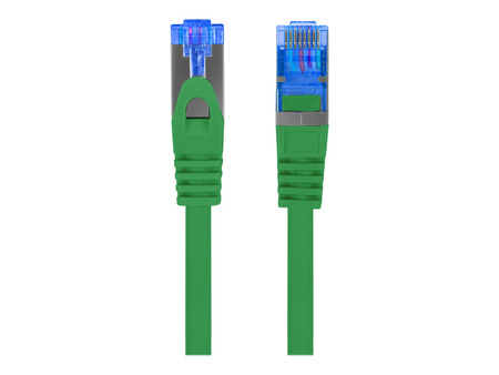 LANBERG patchcord cat.6A FTP LSZH CCA 3m green