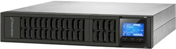 POWERWALKER UPS Rack VFI 1000 CRM LCD On-Line 1000VA 3X IEC C13 USB-B RS-232 LCD 2U