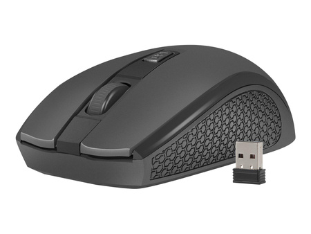 NATEC Bezprzewodowa mysz optyczna Jay 2 1600DPI czarna