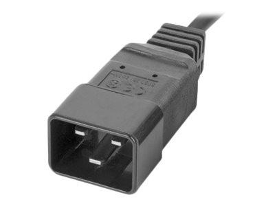 LANBERG power distribution unit PDU 19 1U 16A 8x IEC C13 sockets 2m black C20