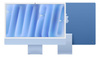 iMac 24 cale: M4 8/8, 16GB, 256GB SSD - Niebieski