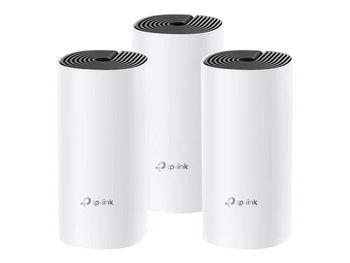 TPLINK Deco M4(3-Pack) TP-Link Deco M4 AC1200 Whole-Home Mesh Wi-Fi System, MU-MIMO. 3-Pack