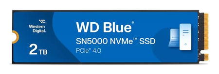2TB WD BLUE SN5000 NVME SSD/PCIE GEN 4.0 UP TO 5150 MB/S RS