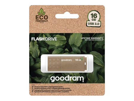 GOODRAM memory USB UME3 Eco Friendly 16GB USB 3.0