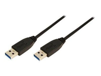 LOGILINK CU0040 LOGILINK - Kabel USB 3.0 Typ-A męski do Typ-A męski dł. 3m, czarny