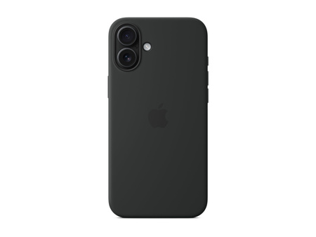 APPLE iPhone 16 Plus Silicone Case with MagSafe - Black