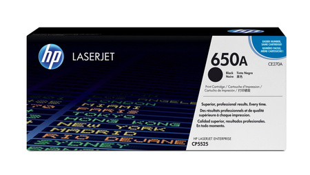 TONER CARTRIDGE 650A BLACK/.