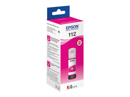 EPSON 112 EcoTank Pigment Magenta ink bottle