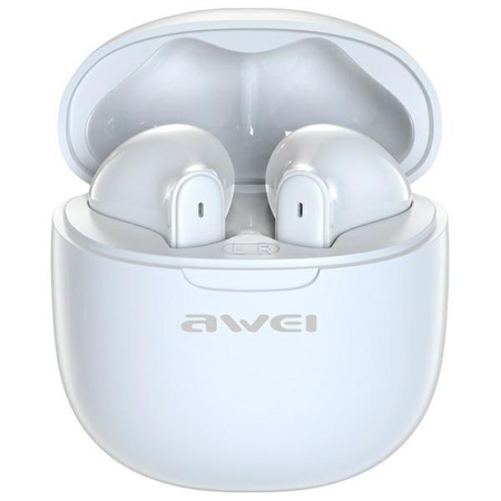Słuchawki Bluetooth 5.3 T68 TWS ENC Białe
