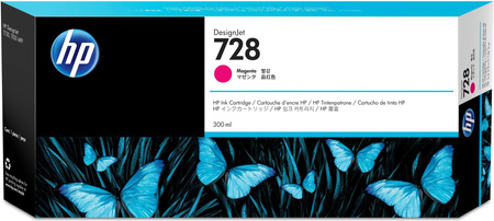 INK CARTRIDGE NO 728 300ML/MAGENTA