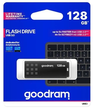 Pendrive UME3 128GB USB 3.0 Czarny