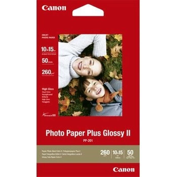 PP-201 PHOTO PAPER PLUS II/GLOSSY 10X15 50SHTS