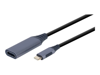 GEMBIRD A-USB3C-HDMI-01 Adapter USB Typ-C do HDMI szary 15cm