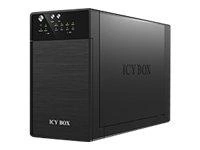 ICY BOX IB-RD3620SU3 Obudowa na Dysk RAID 2x3.5inch SATA I/II/III USB 3.0 eSATA Czarna
