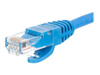 NETRACK BZPAT1UB Netrack patchcord RJ45, osłonka zalewana, kat. 5e UTP, 1m niebieski