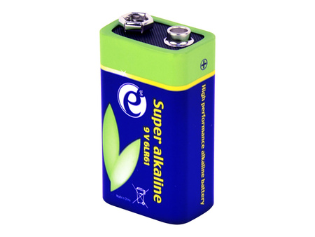 GEMBIRD EG-BA-6LR61-01 Energenie Bateria 9V 6LR61, alkaiczna, blister
