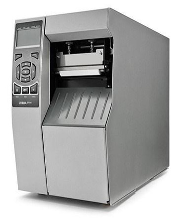 TT Printer ZT510; 4", 203 dpi, Euro and UK cord, Serial, USB, Gigabit Ethernet, Bluetooth LE, Rewind, Mono, ZPL