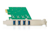 Karta rozszerzeń (Kontroler) USB 3.0 PCI Express 4xUSB 3.0 Low Profile Chipset: VL805