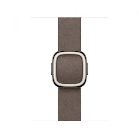 Pasek w kolorze szarobrązowym z klamrą nowoczesną do koperty 42 mm - rozmiar L