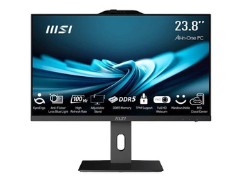 MSI AIO PRO AP242P 14M-691EU i5-14400 23.8" IPS LED FHD Non-Touch Anti-Glare 16GB SSD512GB M.2 AX211 WiFi 6E Windows 11 Pro White