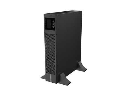 Zasilacz awaryjny UPS On-Line rack 1000VA 8xIEC C13 USB-B LCD metalowa obudowa    DUST-FREE 