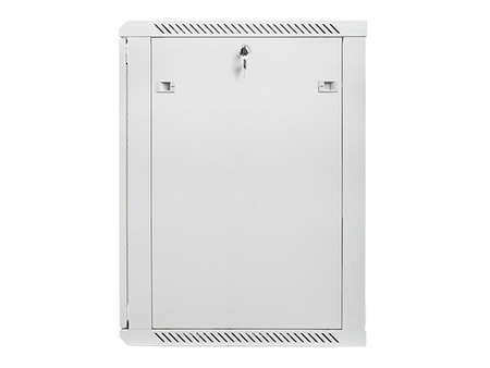 LANBERG WF01-6618-10S Lanberg szafa wisząca rack 19 18U 600x600mm szara (drzwi szklane)