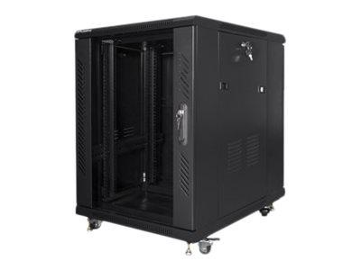 LANBERG FF01-6815-12B Lanberg szafa stojąca rack 19 15U/ 600x800mm czarna