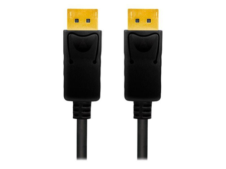 LOGILINK CV0119 LOGILINK - Kabel DisplayPort 8K/60Hz / 4K/120Hz M/M dł. 1m kol.czarny